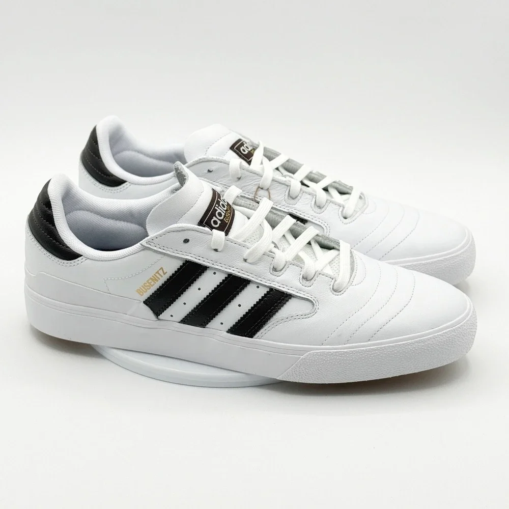 Adidas Busenitz Vulc II Mens Size 13 Cloud White Aurora Coffee KJ3476 NEW